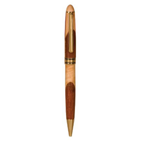 Wide Maple/Rosewood Pen – Personalized Laser Engraving Available