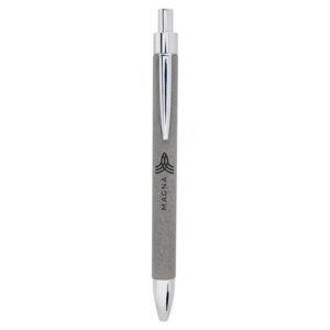 Leatherette Pen with Personalized Laser Engraving